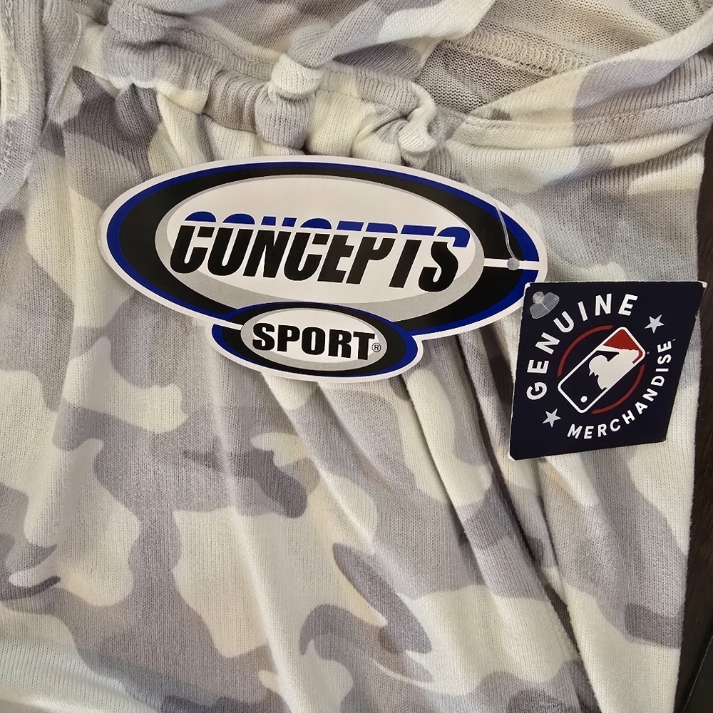 NWT Chicago White Sox Concepts Sport Women's Camo Romper Overalls Gray Large - Picture 10 of 13